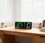 রিমোট কন্ট্রোল ১৪ ইঞ্চি ডিজিটাল LED ওয়াল ক্লক (নাইট লাইটসহ) - Image 3