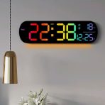 রিমোট কন্ট্রোল ১৪ ইঞ্চি RGB (১১ কালার) ডিজিটাল LED ওয়াল ক্লক